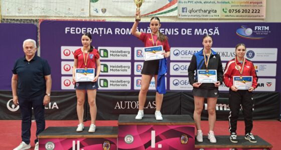 Bianca Toma și David Toro, campioni naționali U15 la simplu la tenis de ...